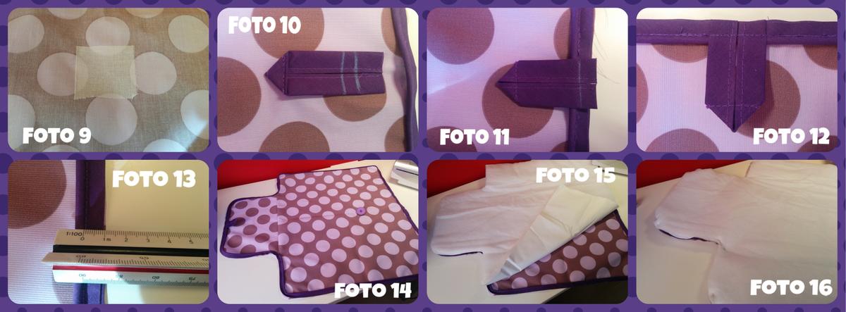 coser cambiador bebé paso a paso 2 - baby changing bag step by step