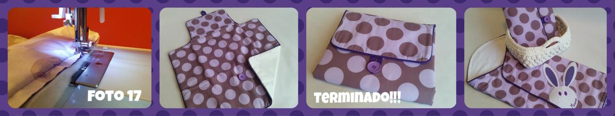 coser cambiador bebé paso a paso 3 - baby changing bag step by step