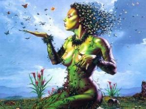 GEA o Madre Tierra, era la gran diosa de la antigua Grecia.