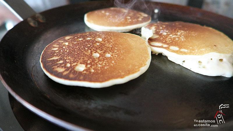 Pancakes de cerca