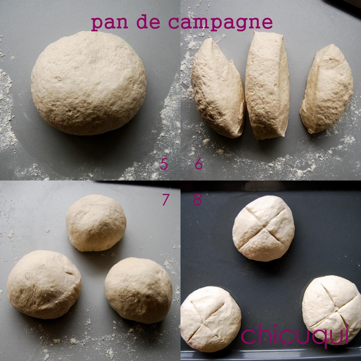 receta pan casero rustipo campagne galletas decoradas chicuqui 