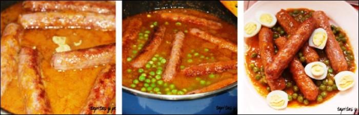 Salchichas-con-guisantes-paso-a-paso-002