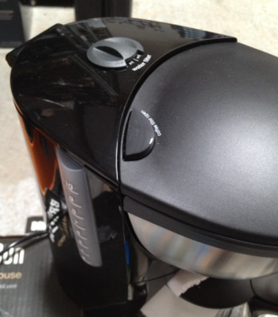 Braun Cafehouse KF570: vista superior