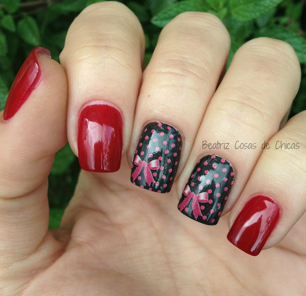 Flormar Red Velvet 385 y Water Decals.3