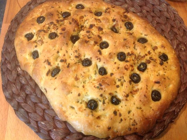 Focaccia con Aceitunas negras04