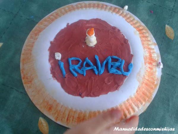 Tarta de plastilina