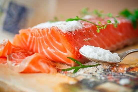 restricción de la sal