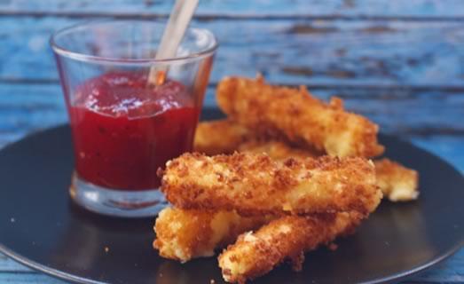 bastoncitos de queso frito