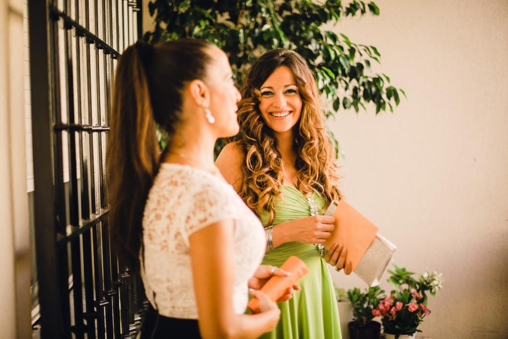 Mis pobres amigas aguantaron la calor como unas campeonas