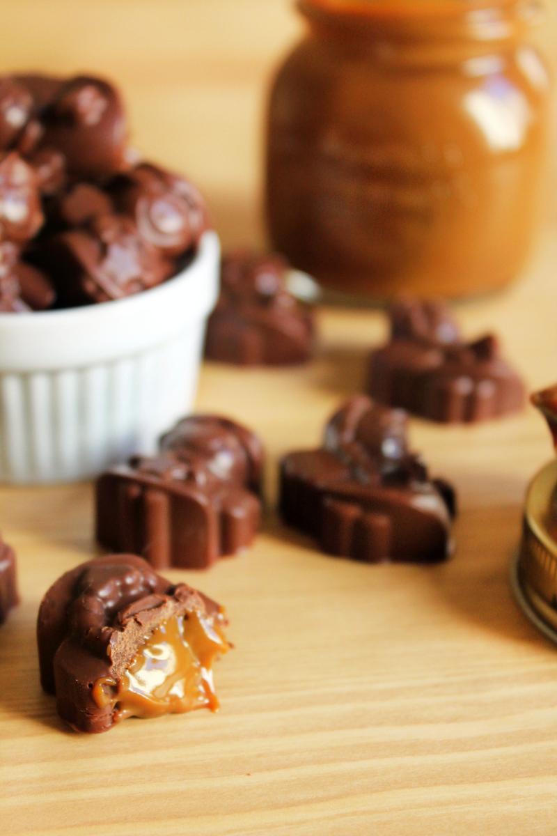 Bombones rellenos de dulce de leche. Receta para niños | Cocina