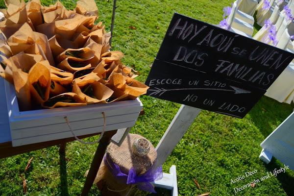 Decoración bodas en Pontevedra