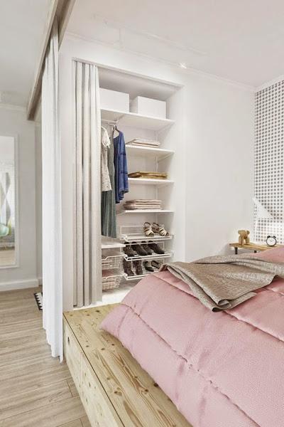 5 Ideas para conseguir más espacio de almacenaje en el dormitorio