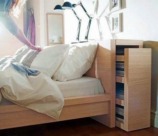 5 Ideas para conseguir más espacio de almacenaje en el dormitorio