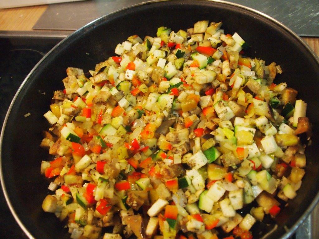 timbal trigo verduritas