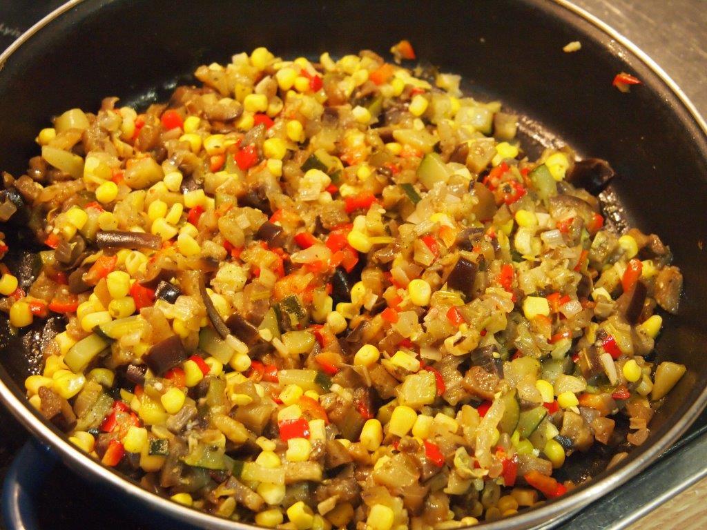 timbal trigo verduritas