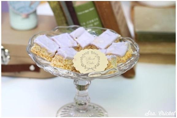 shortcake con un frosting