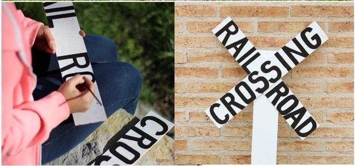 making of senal crossing railroad