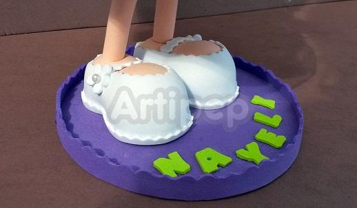 fofucha comunión zapatillas