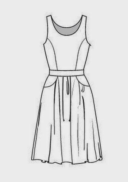 Patrón Gathered Sundress