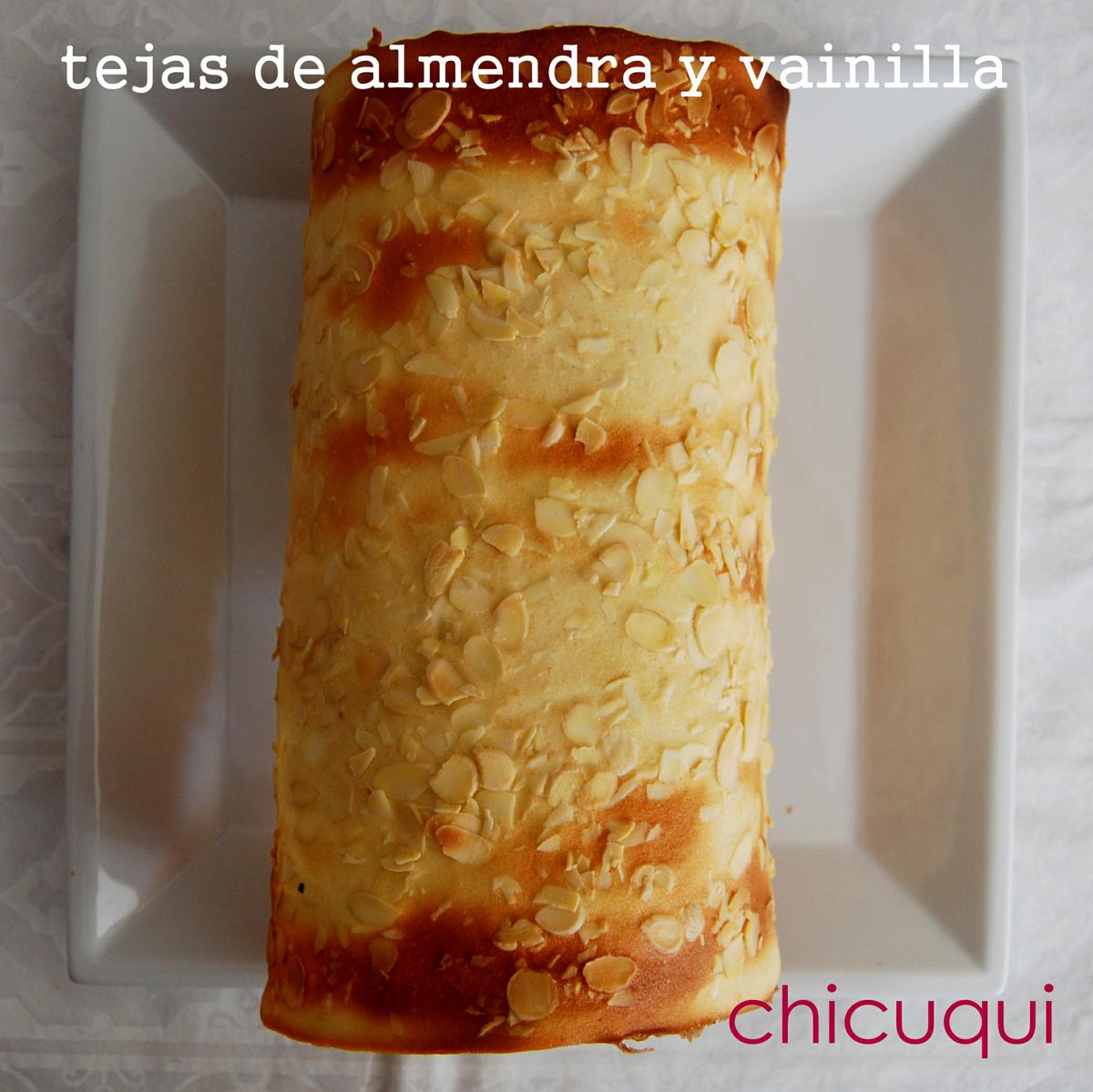 receta de tejas de almendra y vainilla en galletas decoradas chicuqui.com 