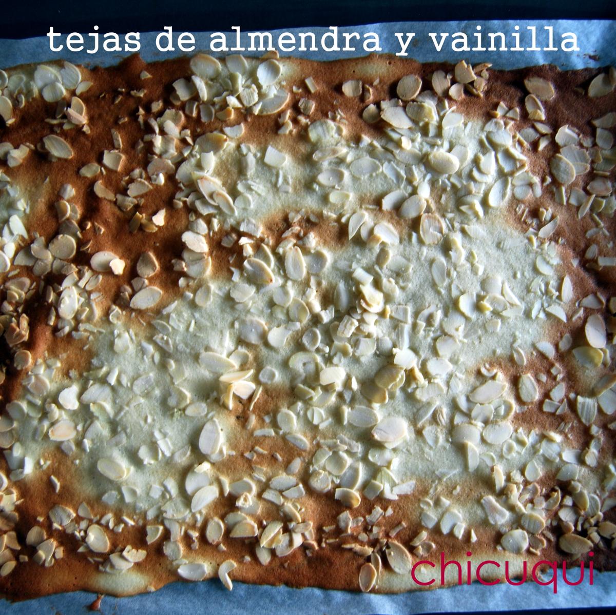 receta de tejas de almendra y vainilla en galletas decoradas chicuqui.com 