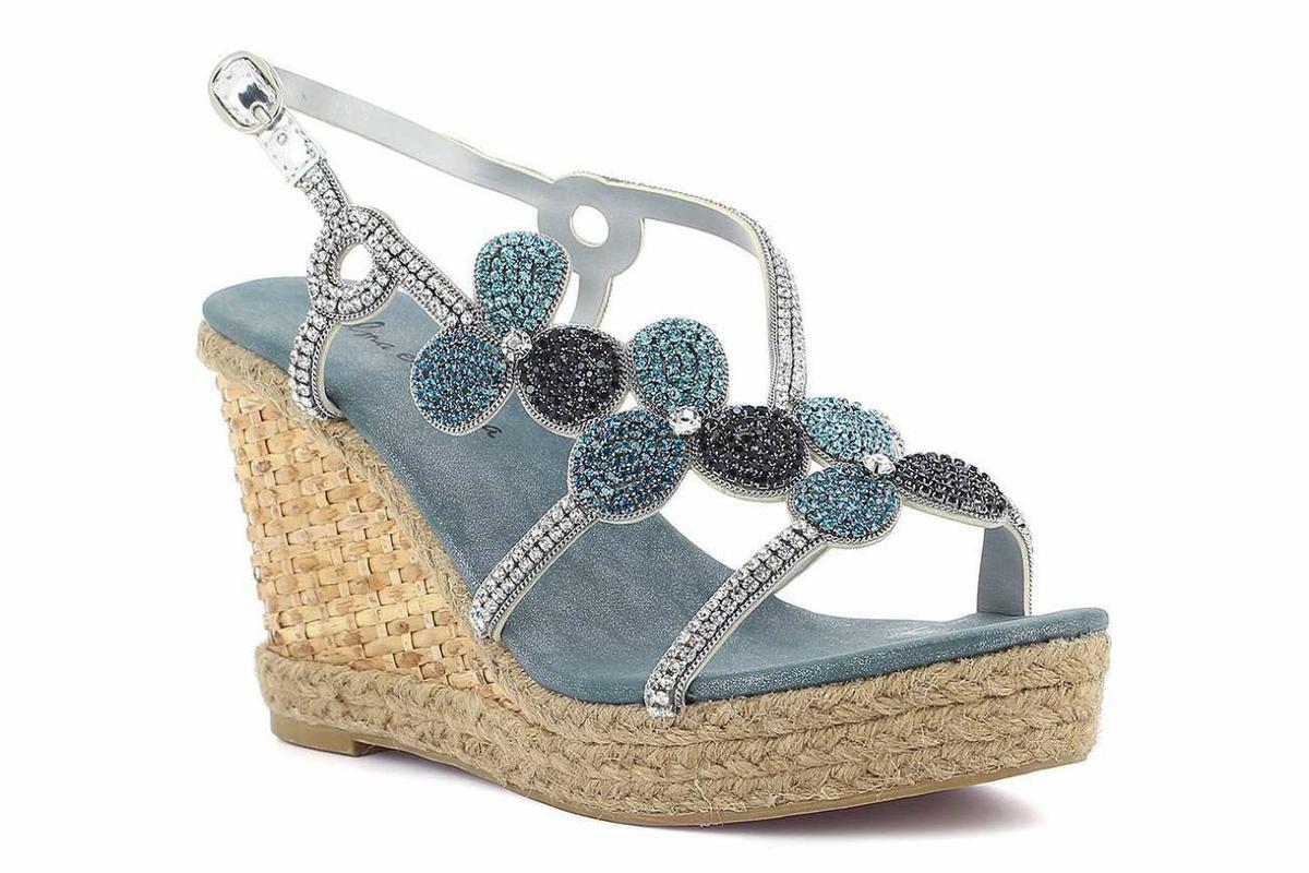 alma en pena - alpargatas con piedras brillantes