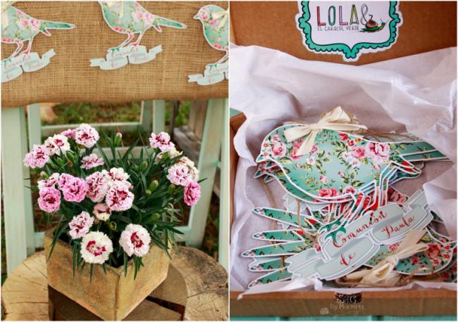 Guirnalda pajaro vintage, Catering Comuniones, Fanta Naranja, Shortbread lavander biscuit, Pallete Feullitine , Agenda Menuda, Galletas Comunión, galletas papel azúcar, galletas de mantequilla, galletas decoradas, Comunión Candy Bar, Chalk Paint, La Alacena de Angela, Lolayelcaracolverde, papel azúcar, sweets and gifts, bloguera murciana, palet, guirnalda, vintage, chocolatinas con chocolate blanco y flores de chocotransfer, 