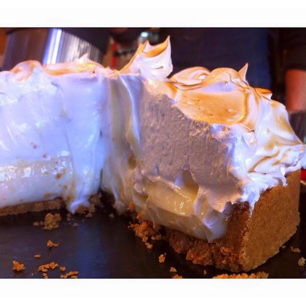 OMA Bistró Barcelona, lemon pie, tarta