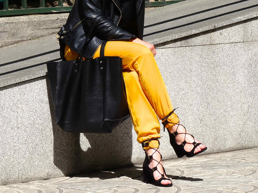 sandalias romanas de zara