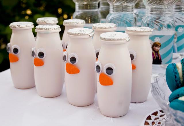 Diariodeco14: Candy bar Frozen por el cumple de la princesa - your bebible muñeco nieve