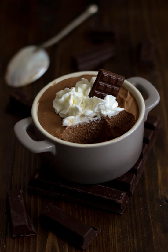 Mousse chocolate y baileys 6