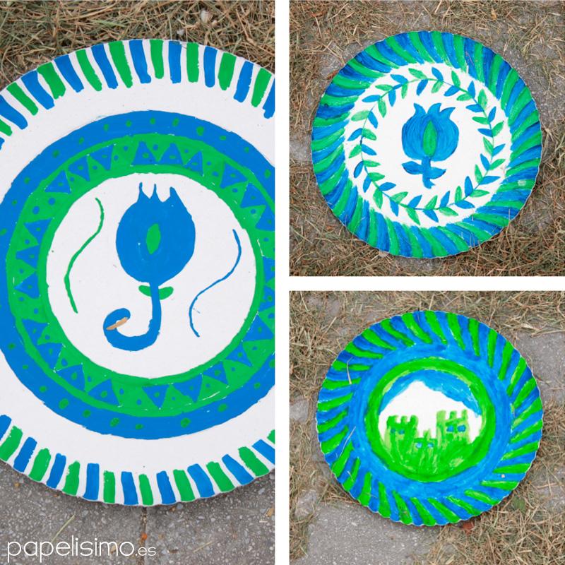 platos-carton-pintados-ceramica-manualidades-dia-de-la-cruz