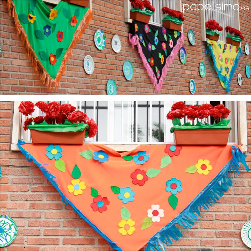 manualidades-dia-de-la-cruz-mantones-flecos-papel