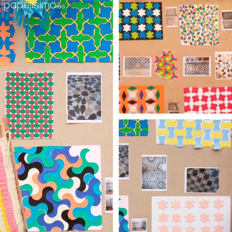 mosaicos-arabes-a-mano-ninos-manualidades-dia-de-la-cruz-dibujo-tecnico