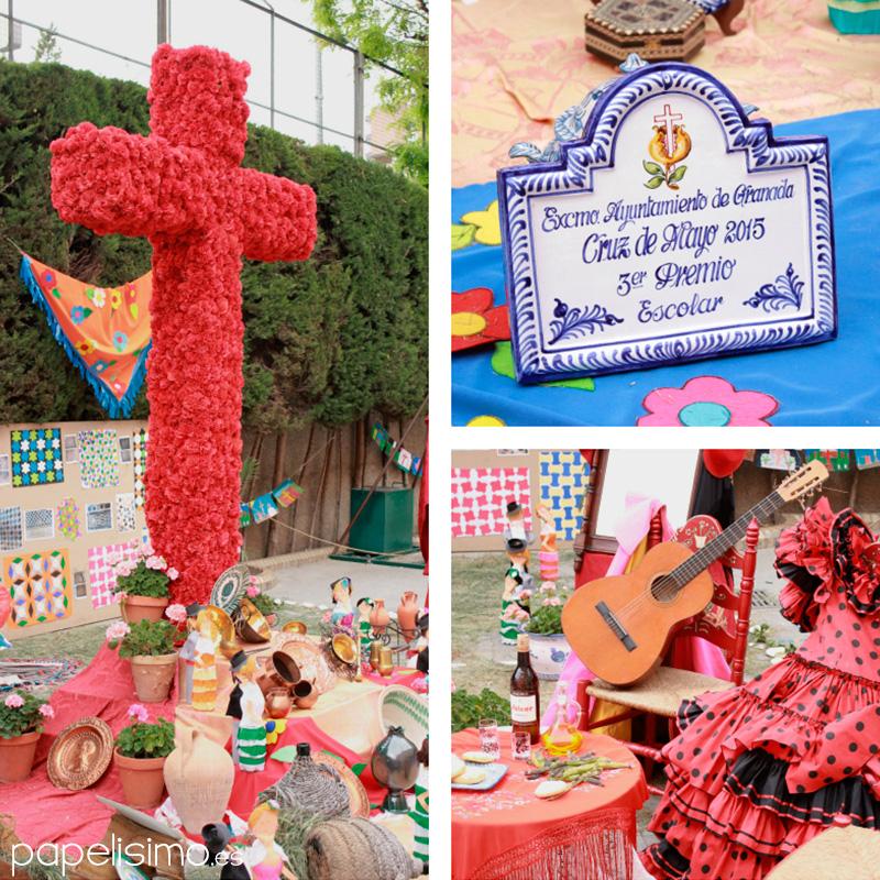 cruz-claveles-papel-manualidades-dia-de-la-cruz