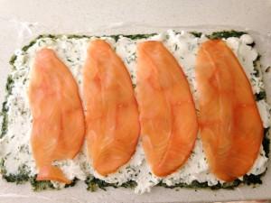 rollo salmón