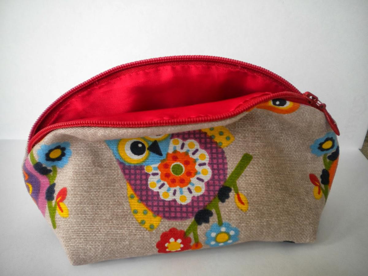 manualidades caseras faciles neceser buhos de colores para pinturas