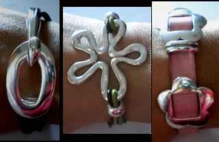 manualidades caseras faciles pulseras en cuero y zamak originales