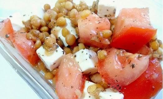 Ensalada de lentejas