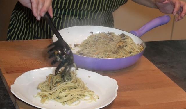 Espaguetis con Setas35