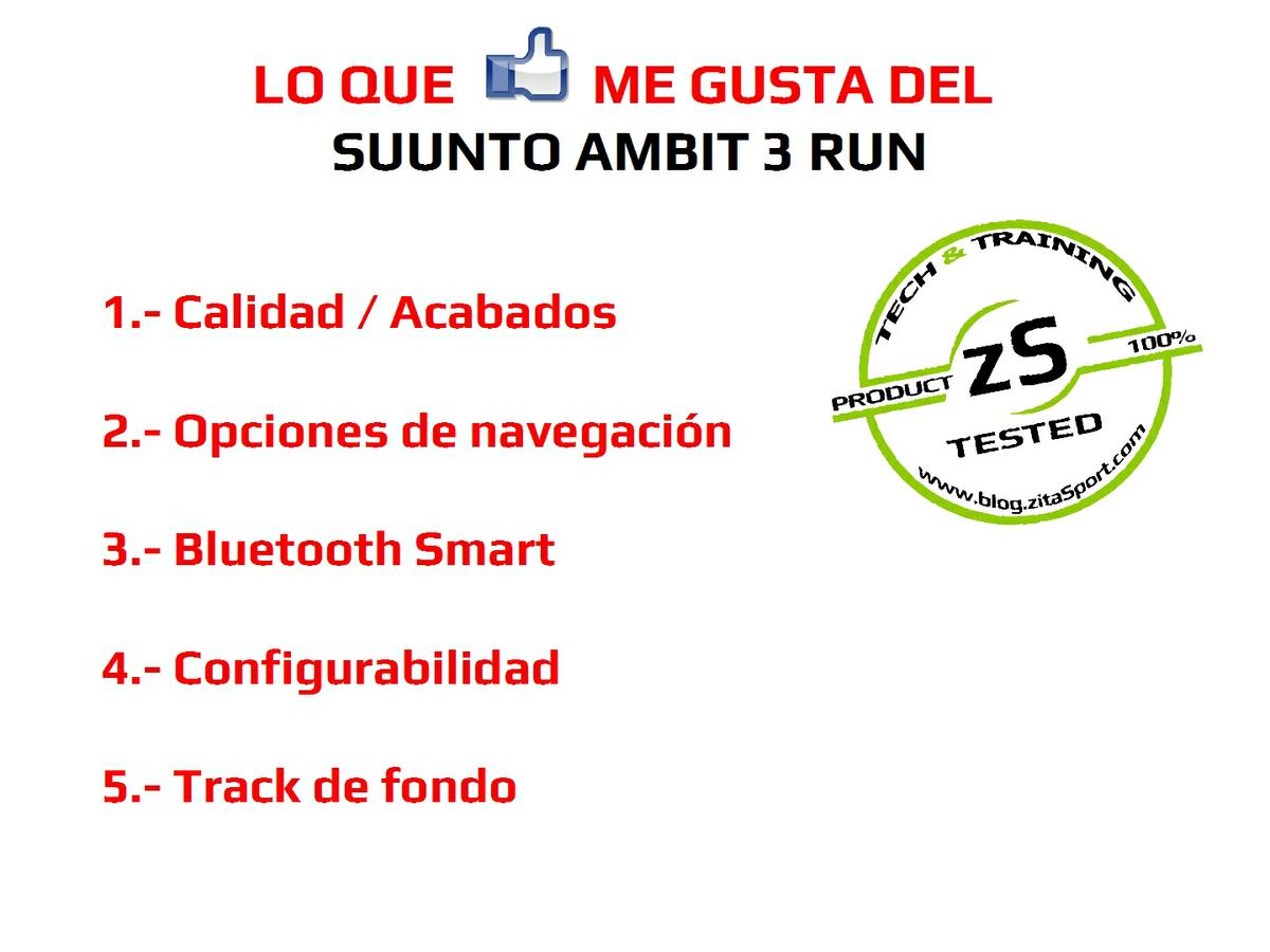 suunto ambit 3 RUN 1
