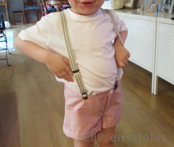 Patrón shorts niño Burda