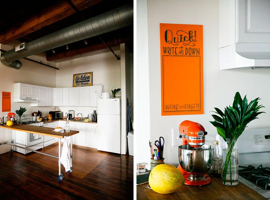 Casa taller de Nicole McQuade. Loft Chicago - Lilu and Me