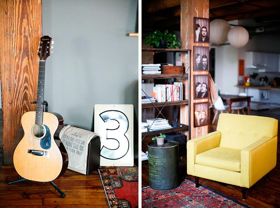 Casa taller de Nicole McQuade. Loft Chicago - Lilu and Me