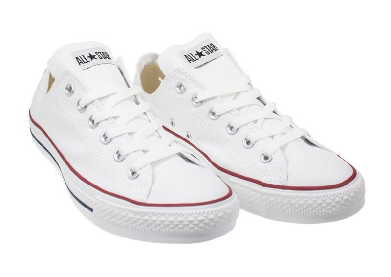Converse blancas bajas