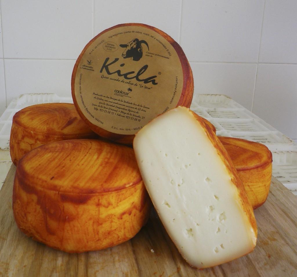 Quesos curado de cabra Kicla