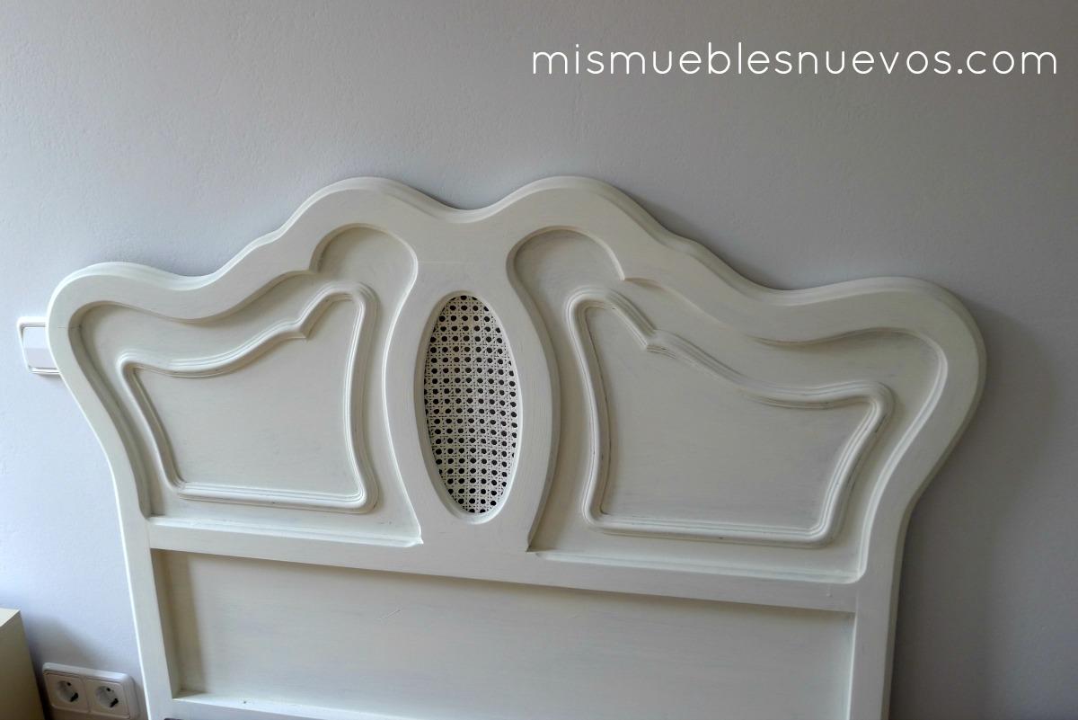 Cabecero shabby chic