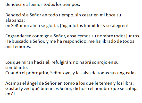 salmos para bodas religiosas