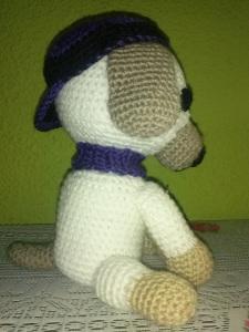 Patrón perrito tejido a crochet