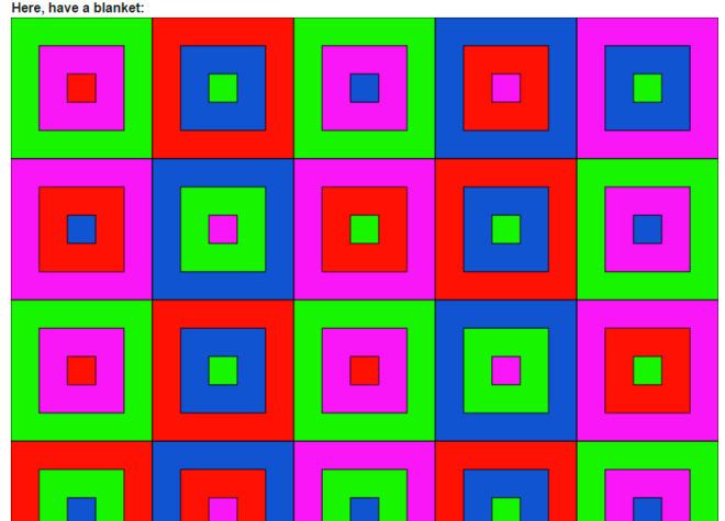 Cómo combinar los colores de los granny square